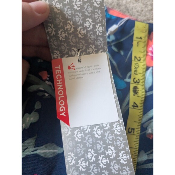 NWT Lady Hagen Sz 6 Women's Active Skort Golf Tennis Navy Floral Skirt Outdoor - Picture 6 of 8